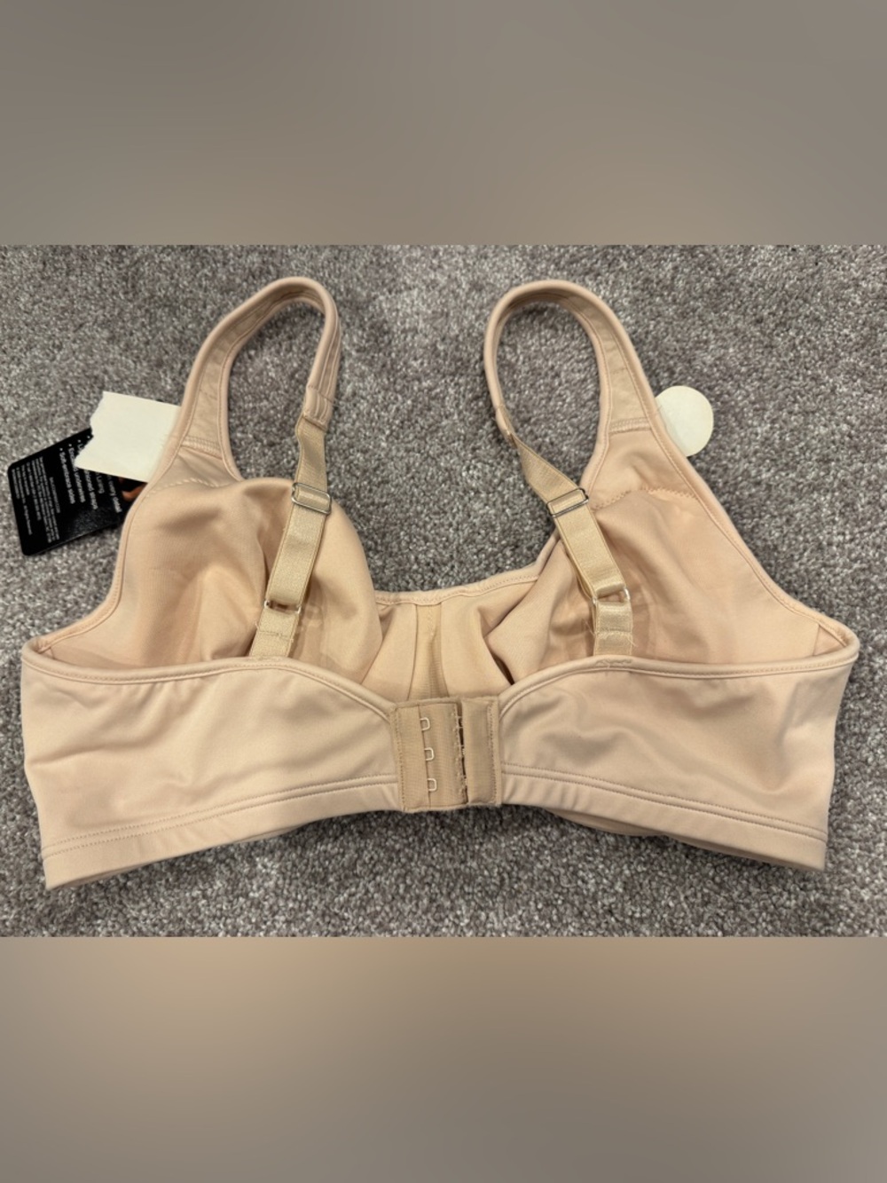 Bali Beige Full-Coverage Support Bra - Picture 4 of 5